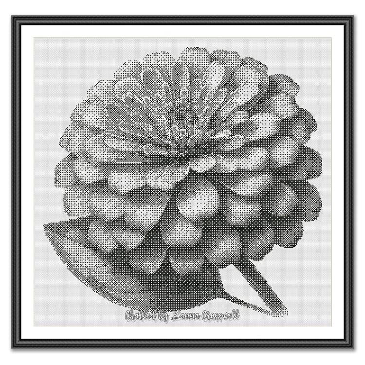 ZannaCrossStitch - MONOCHROME
