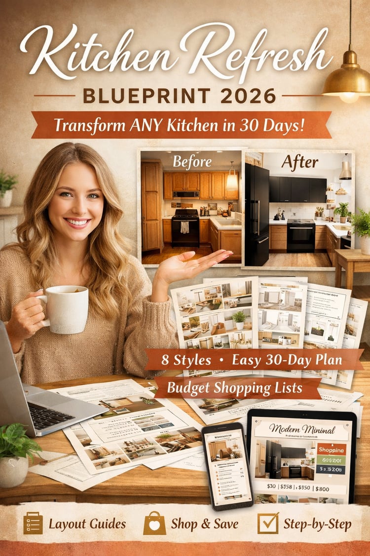 kitchen remodel ideas, small kitchen makeover, cozy kitchen aesthetic, 90s kitchen update, kitchen refresh ideas, rental kitchen makeover, budget kitchen makeover, kitchen decor ideas, warm neutral kitchen, sage green kitchen, terracotta kitchen, modern k