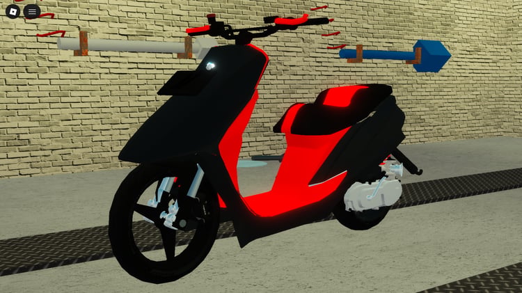 Compact urban scooter model used in roleplay gameplay