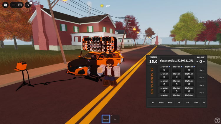 Detailed Sonata model showcased in urban driving scene