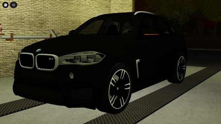 Roblox luxury SUV car with openable doors