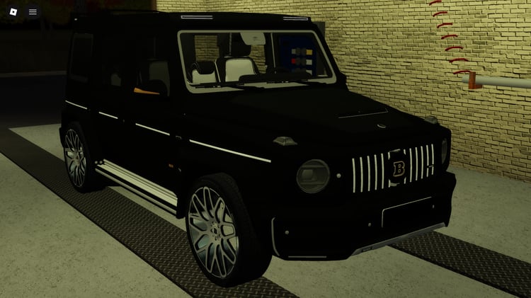 Roblox luxury G class style SUV with openable doors
