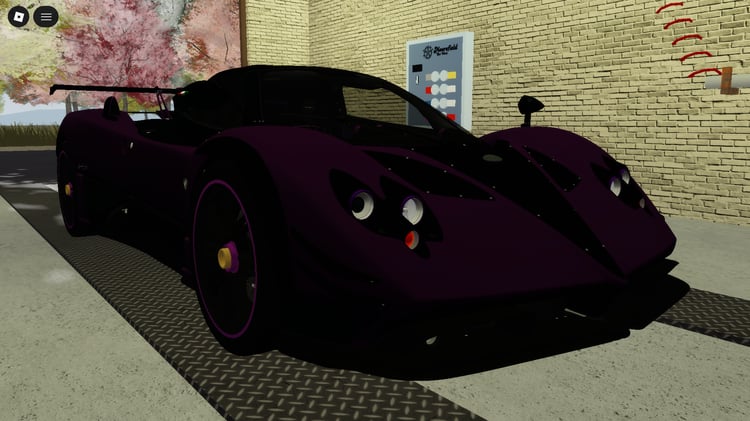 Roblox Pagani Zonda Zun exotic supercar