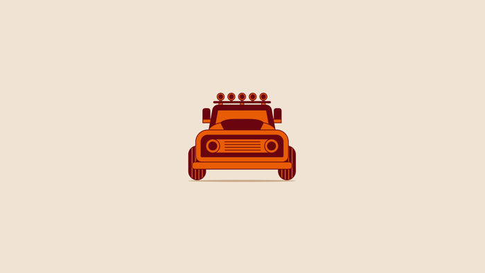 Car, Vector, Wallpaper, Minimal, Flat, Desktop Wallpaper, Mobile Wallpaper