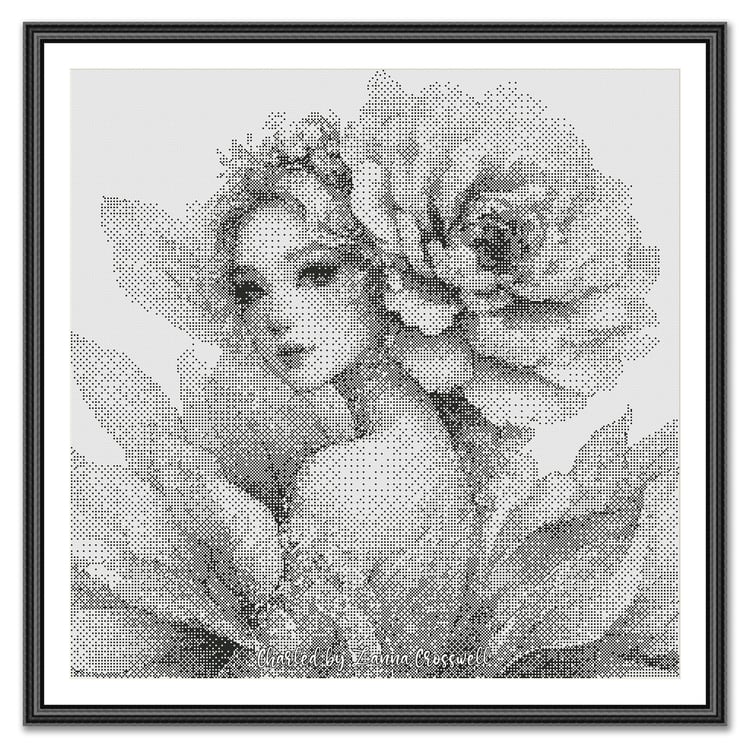 ZannaCrossStitch - MONOCHROME