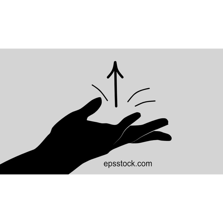 Hand growth arrow