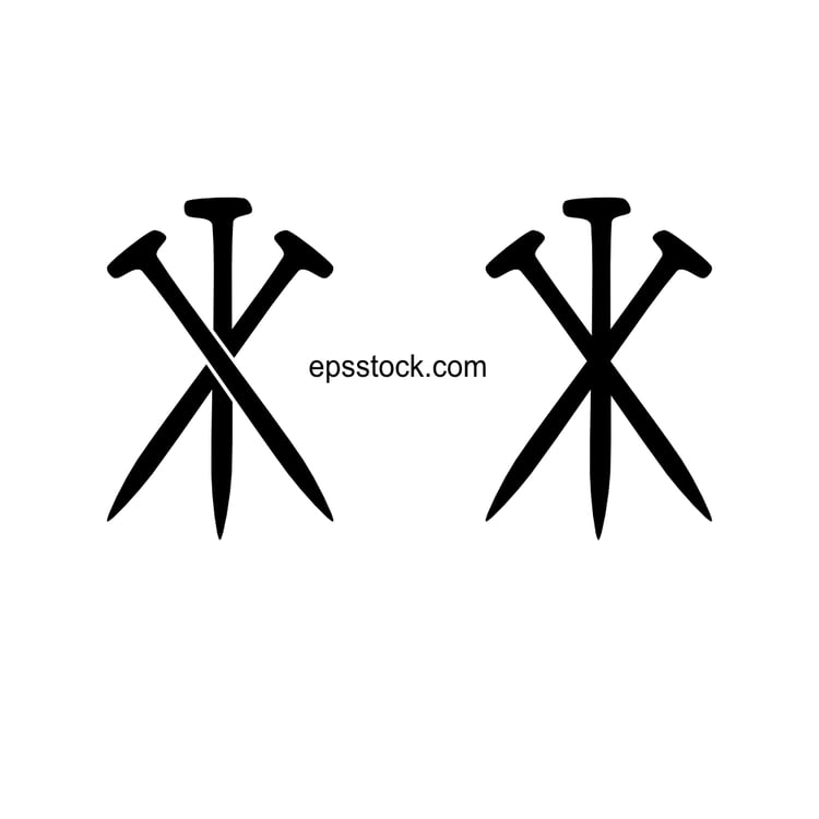 three nails religion symbol