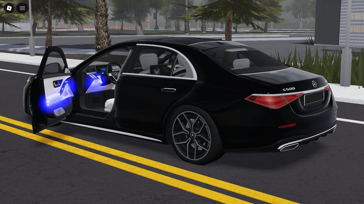 Mercedes-Benz S500 2021 luxury sedan Roblox car model