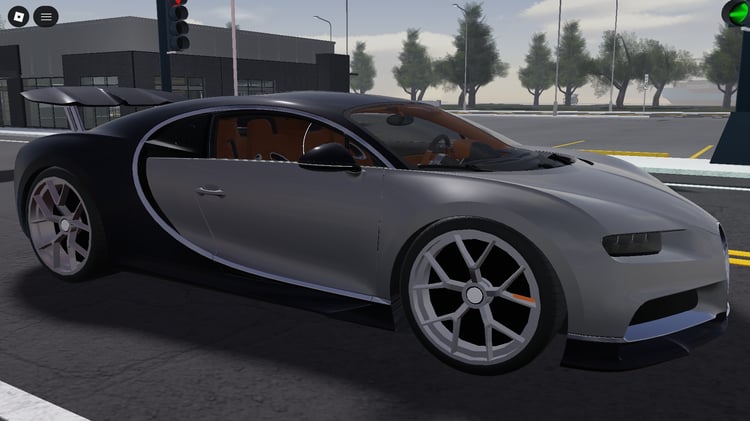 Bugatti Chiron Roblox driving game car model