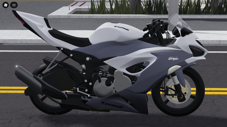 Roblox Kawasaki Ninja racing bike vehicle