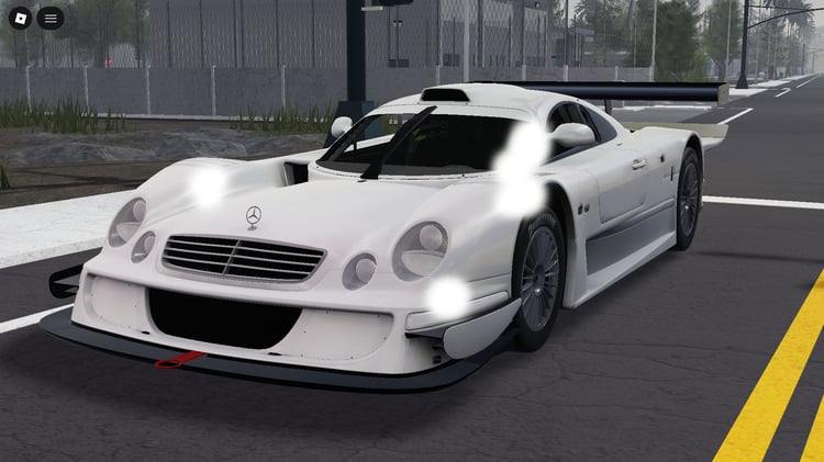 Roblox endurance racing vehicle Mercedes CLK LM