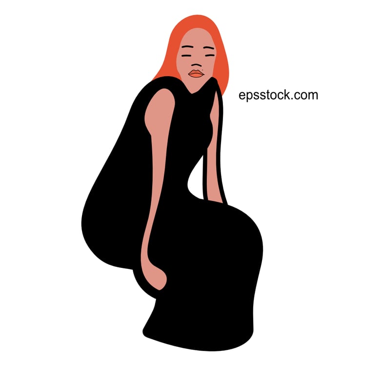 Portrait of a woman on a bench