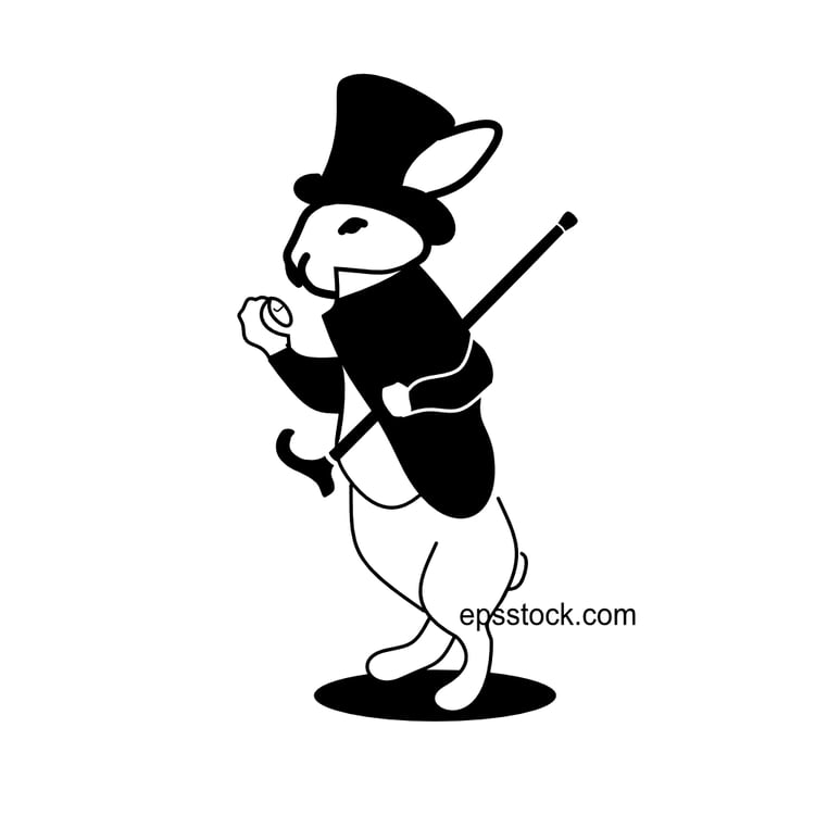 White Rabbit from Alice in Wonderland