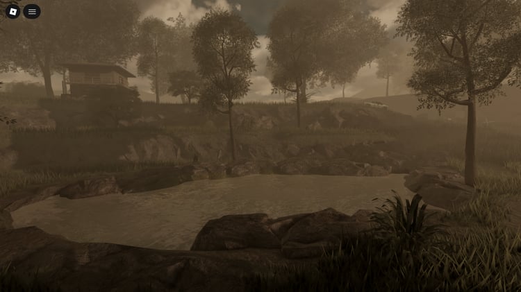 Abandoned military forest Roblox realistic map
