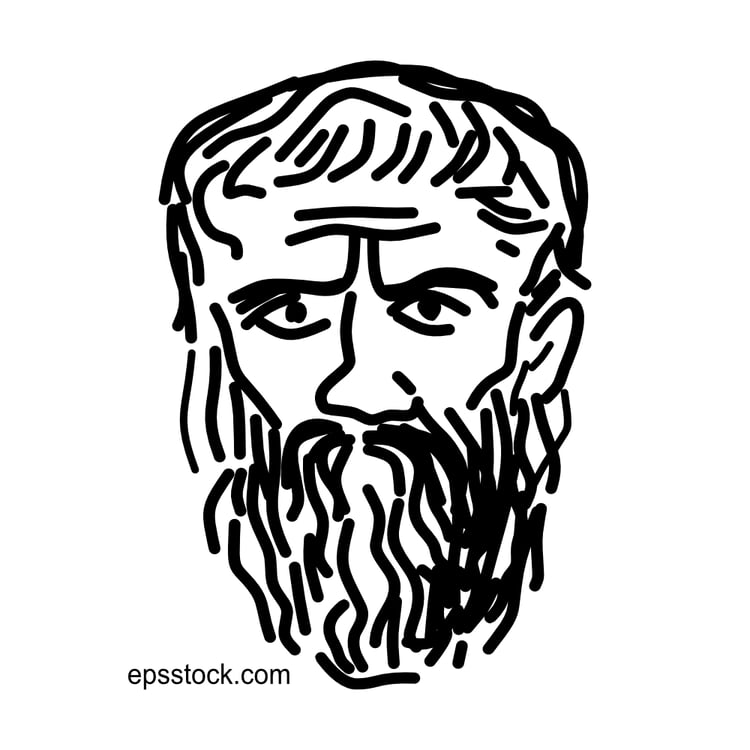 Portrait of Plato