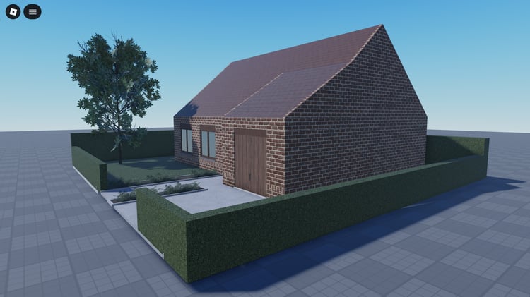 Roblox residential apartment building model