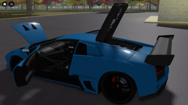 Liberty Walk Murcielago supercar for Roblox racing maps