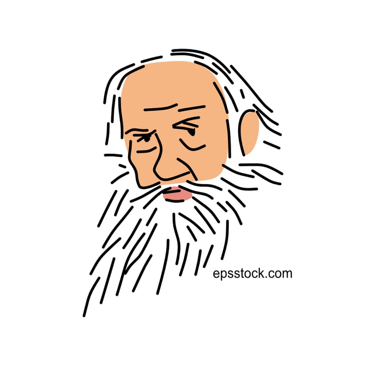 Leo Tolstoy portrait