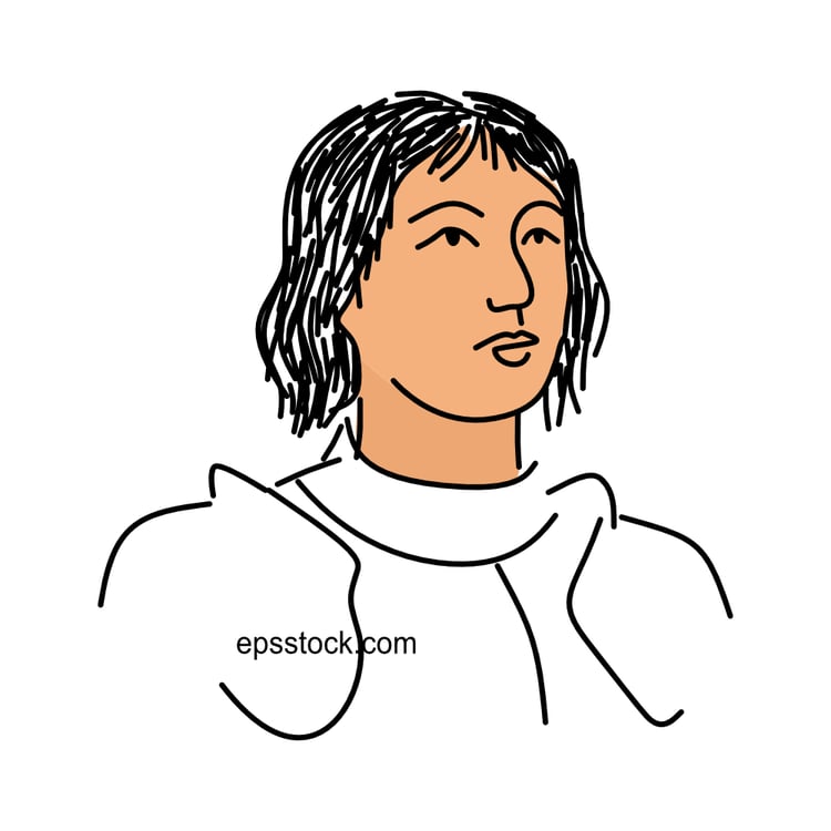 Joan of Arc portrait