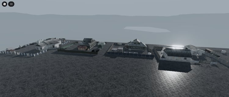 Free 90s Soviet village houses pack Roblox rural assets