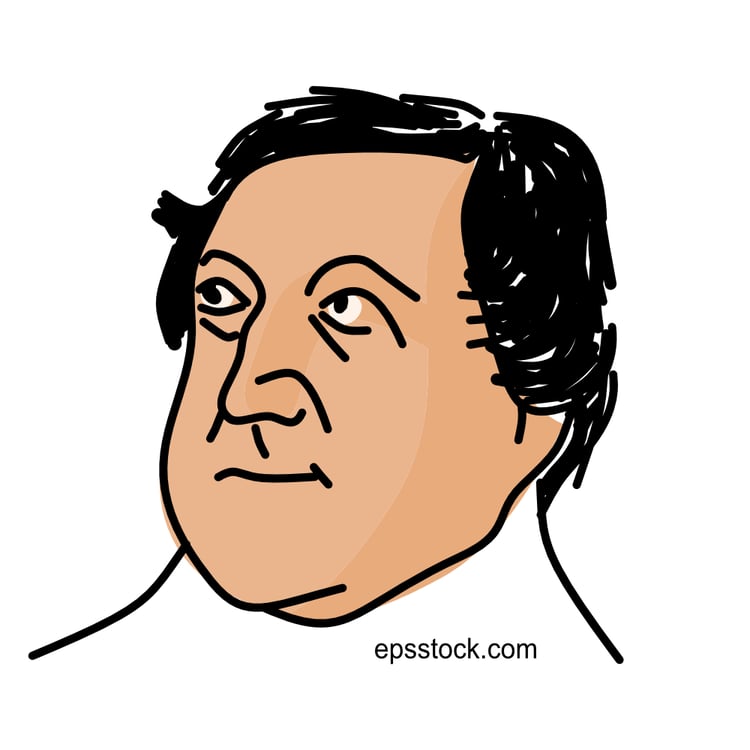 Gioachino Rossini portrait