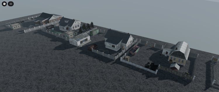 Roblox Eastern European countryside houses models collection