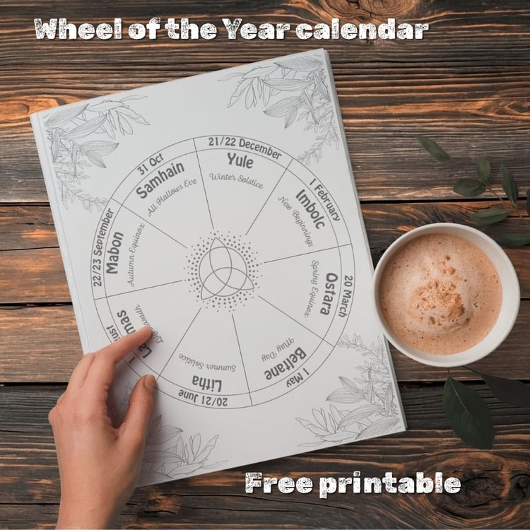 wheel of the year calendar download