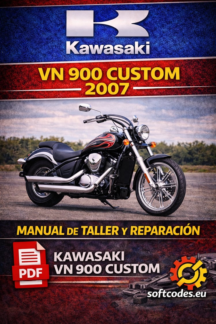Kawasaki VN 900 Custom 2007 Workshop Repair Manual PDF