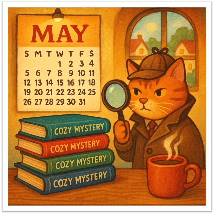 New Cozy Mystery Releases May 2026