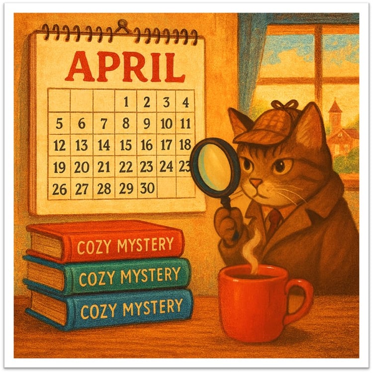 New Cozy Mystery Releases April 2026
