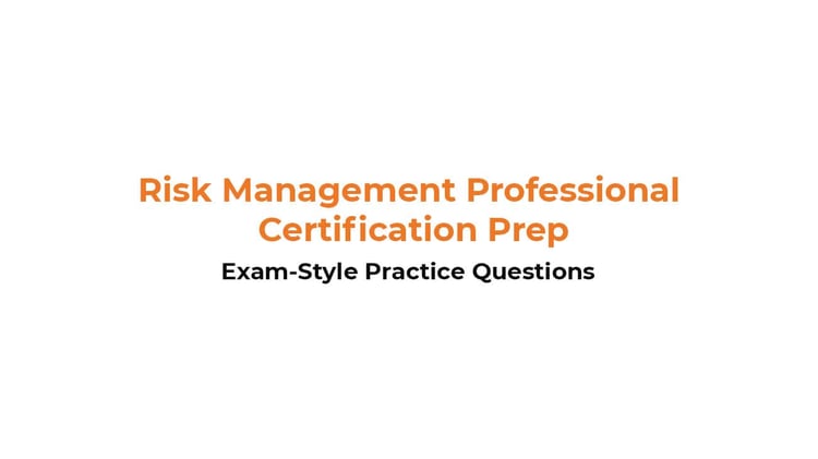 PMI-RMP exam prep kit risk management practice questions PDF