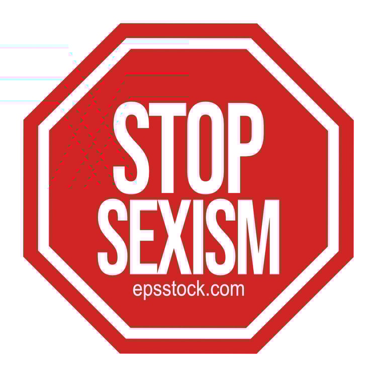 stop sexism sign