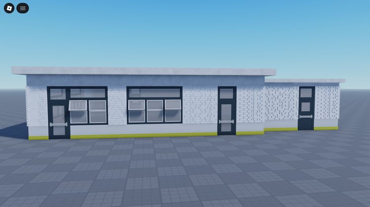 Roblox city office building ready for customization