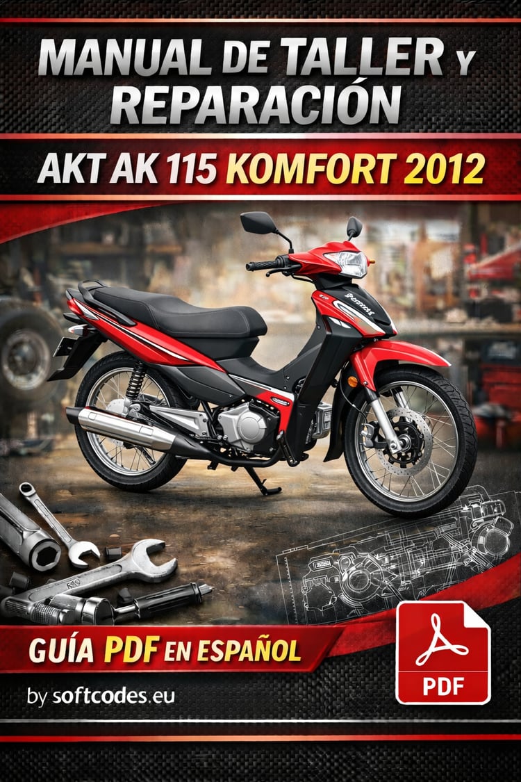 AKT AK 115 Komfort 2012 Workshop Repair Manual PDF