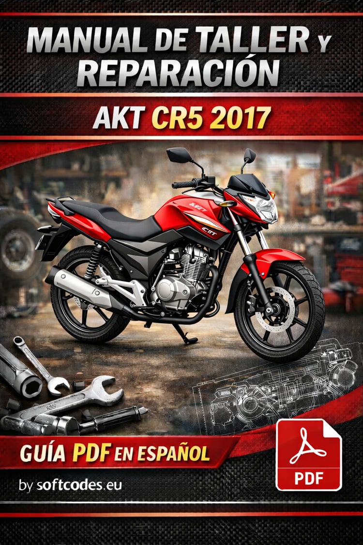AKT CR5 2017 Workshop Repair Manual PDF
