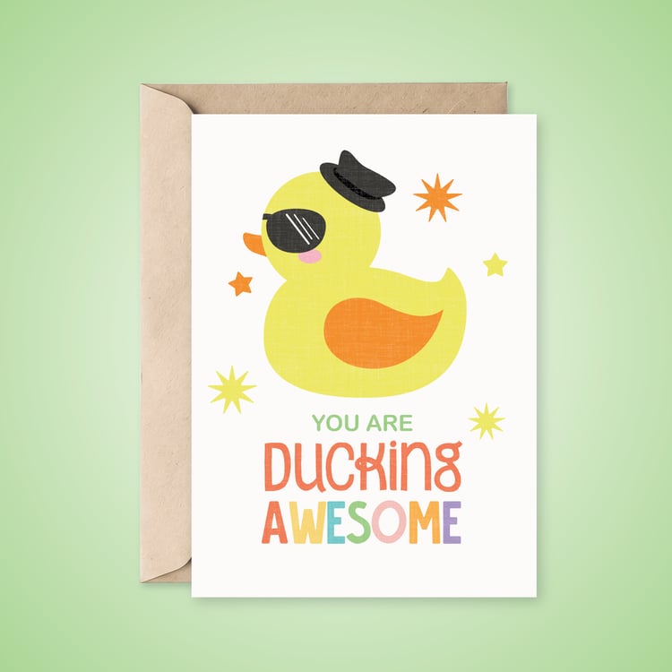 you are ducking awesome
