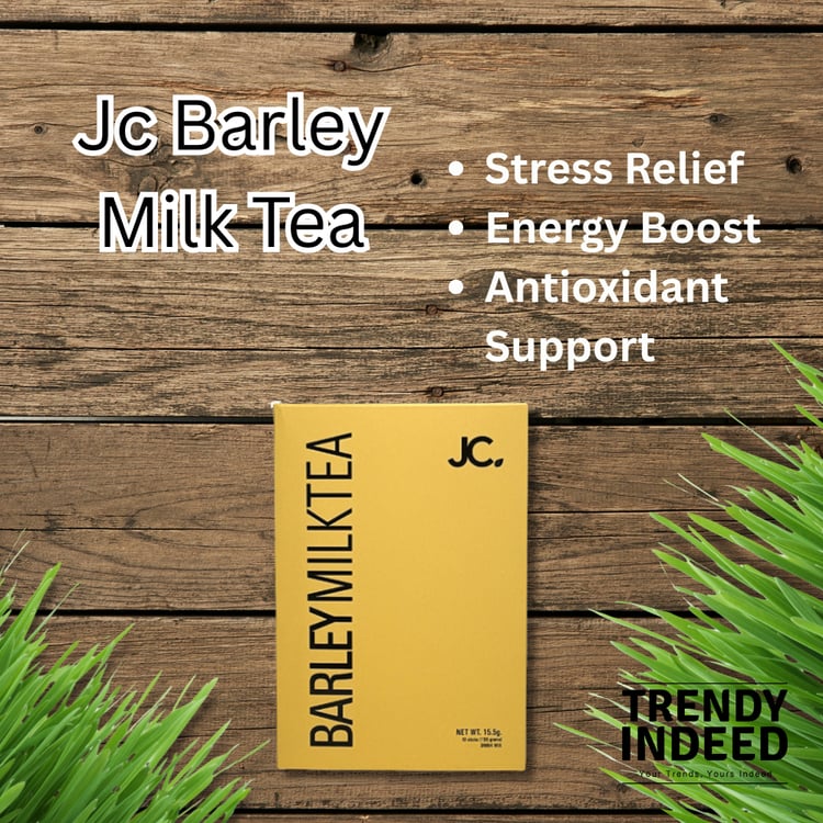 Instant barley milk tea sticks convenient beverage mix