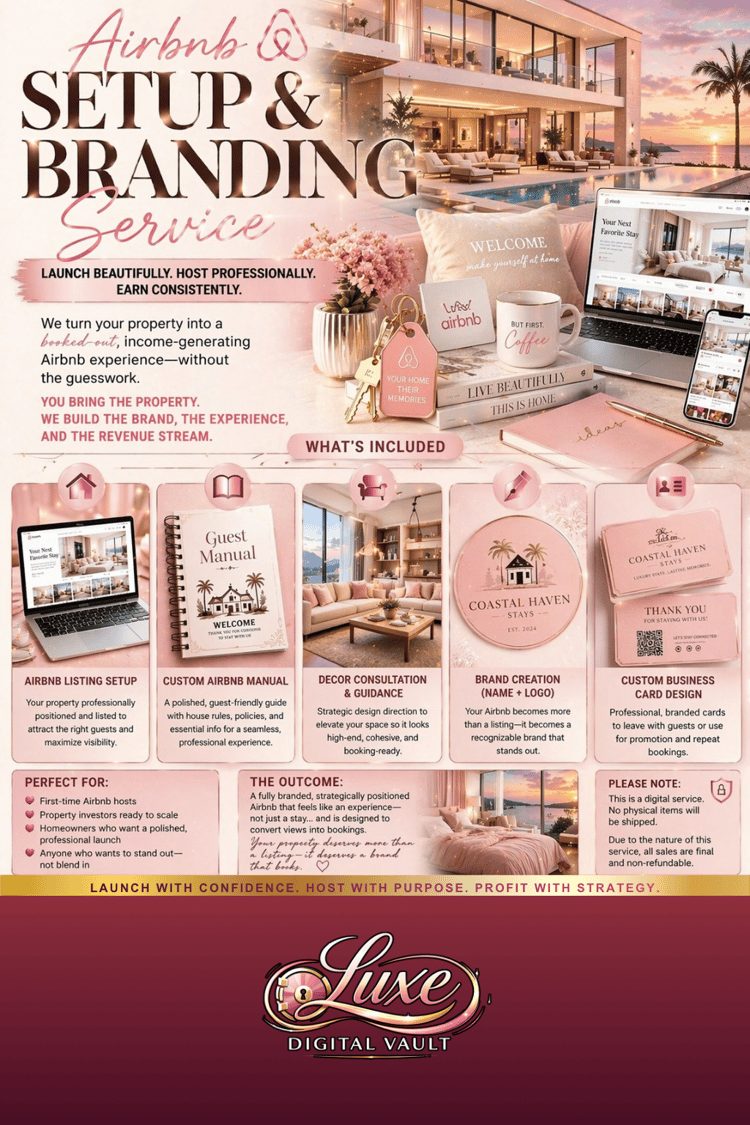 LuxeDigitalVault - Custom Order - Payhip