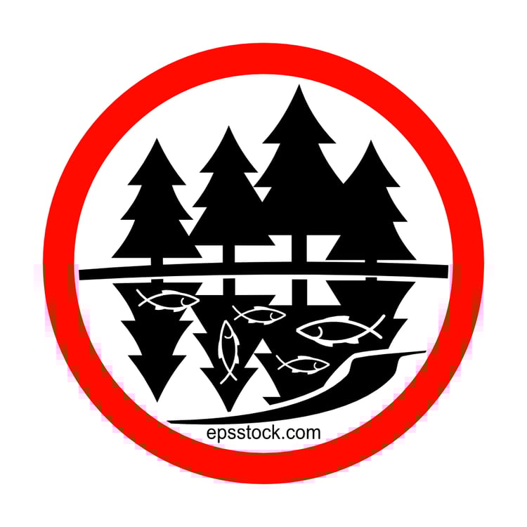 Environmental hazard sign