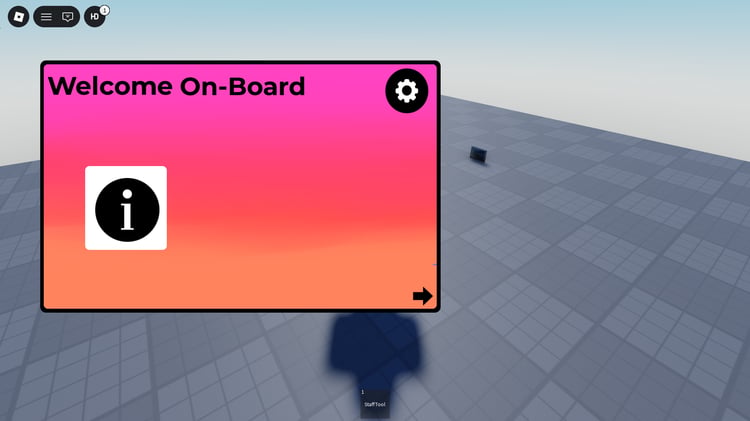 Airport self check in screen Roblox aviation game