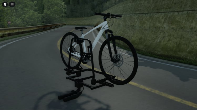 Free bicycle asset for Roblox developers