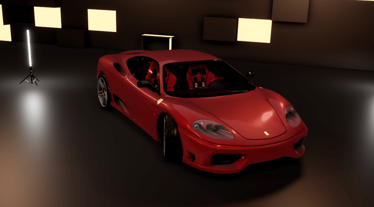 Ferrari 360 Roblox supercar vehicle model