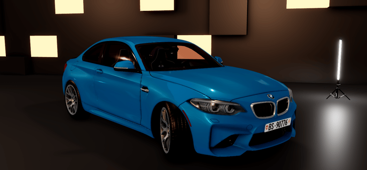 BMW M2 detailed sports car Roblox