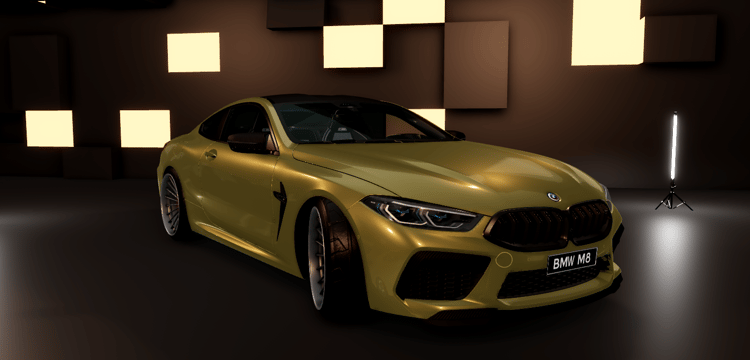 BMW M8 Competition Roblox luxury sports car