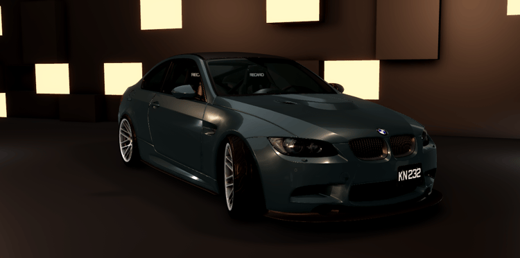 Roblox detailed BMW M3 coupe asset