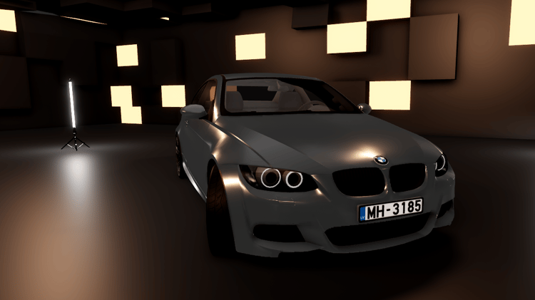 BMW E92 330D xDrive Roblox coupe car model