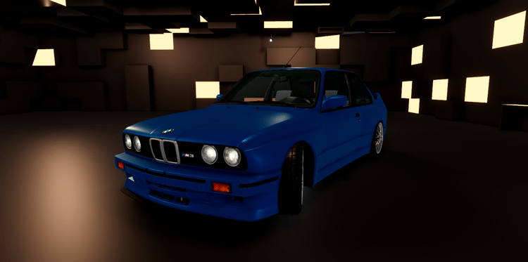 Roblox 1990 BMW E30 M3 vehicle model