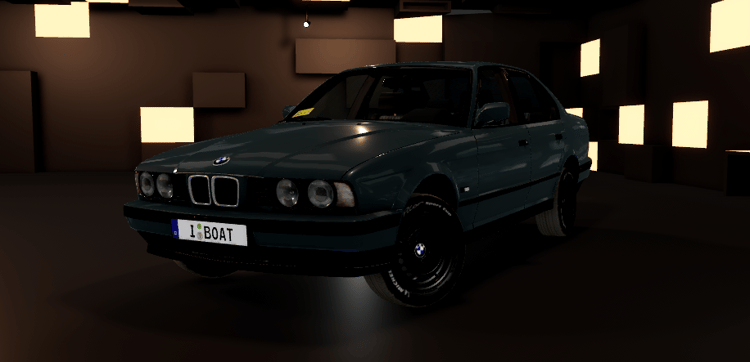 Roblox 1989 BMW E34 LS1 swapped car