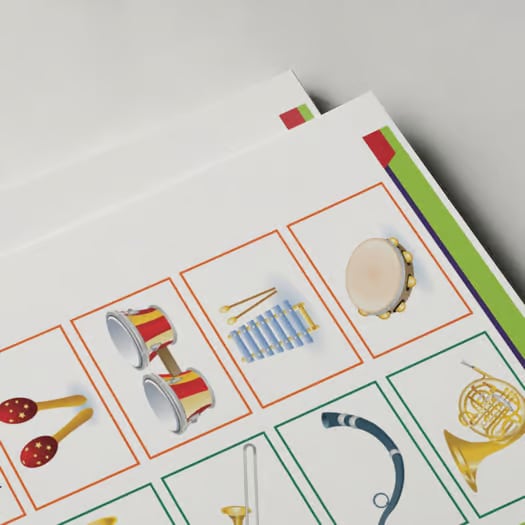 Families of Musical Instruments Music Activity Worksheet