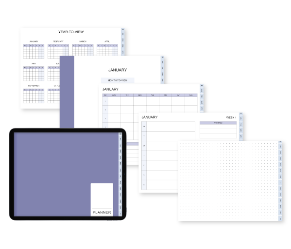 Affinity Publisher Example Planner Template